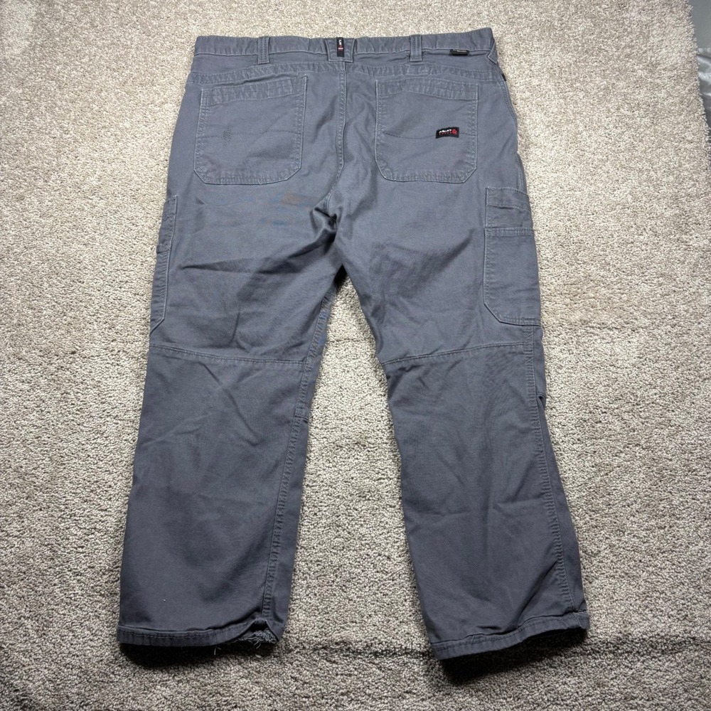 Ariat FR M5 Straight Leg Work Pants Gray 38x30 Flame Resistant Cordura